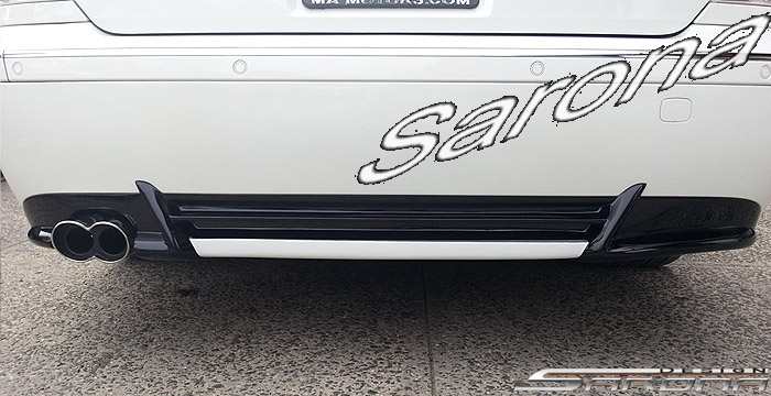 Custom BMW 7 Series  Sedan Rear Lip/Diffuser (2002 - 2005) - $389.00 (Part #BM-029-RA)